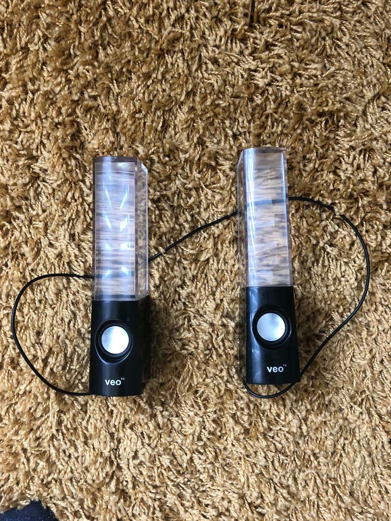 speakers with water in them